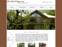 Tablet Screenshot of gaursonscottages.com